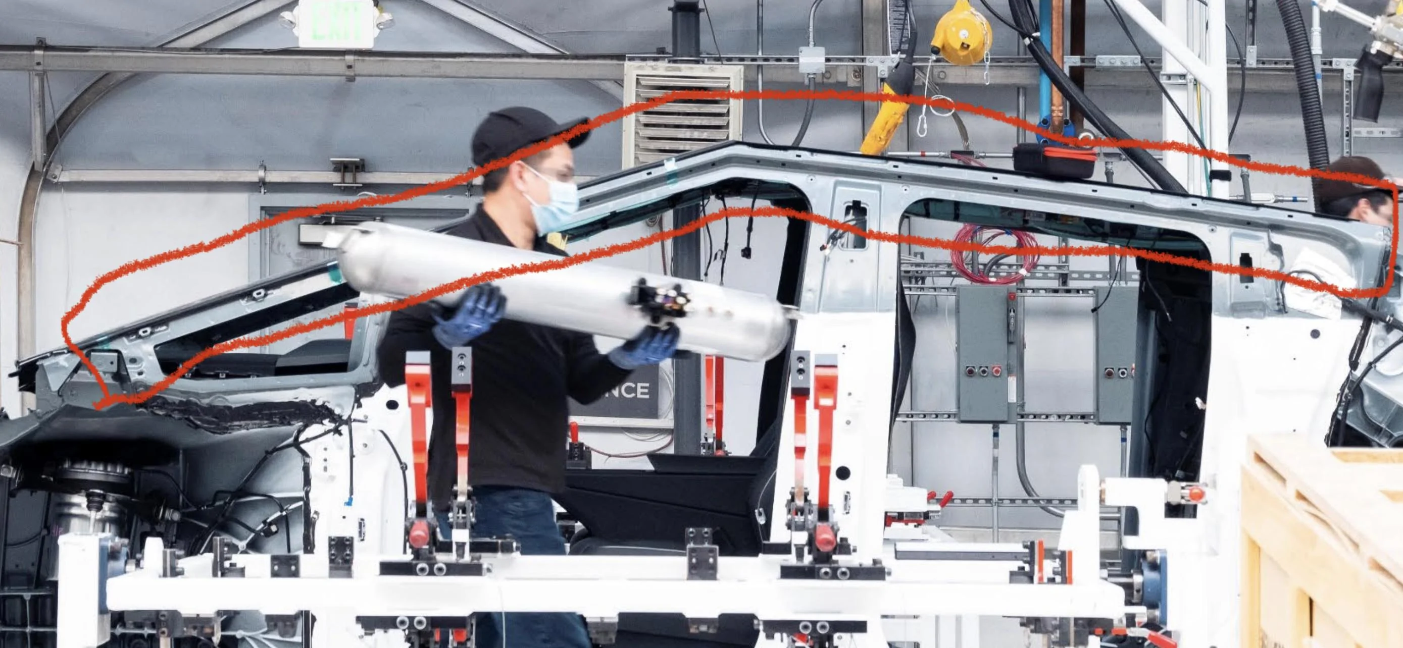 Tesla Cybertruck Cybertruck Front Casting Analysis (and Frunk Implications) - 3 vs 2 Chickens A41DD015-9881-4241-8AE4-4DA0A360F10B