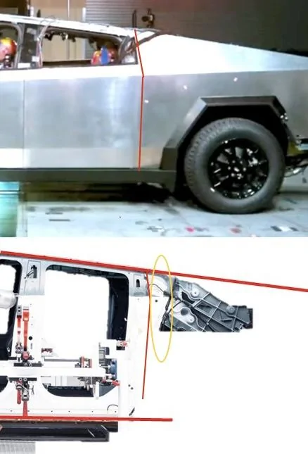 Tesla Cybertruck Cybertruck Front Casting Analysis (and Frunk Implications) - 3 vs 2 Chickens 32E93981-0E29-439E-B0B7-C07FEDCAE9E6