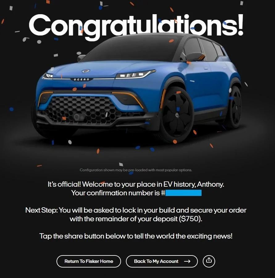 Tesla Cybertruck How long will you wait for your Cybertruck? Ocean Confirmation 2 Edit