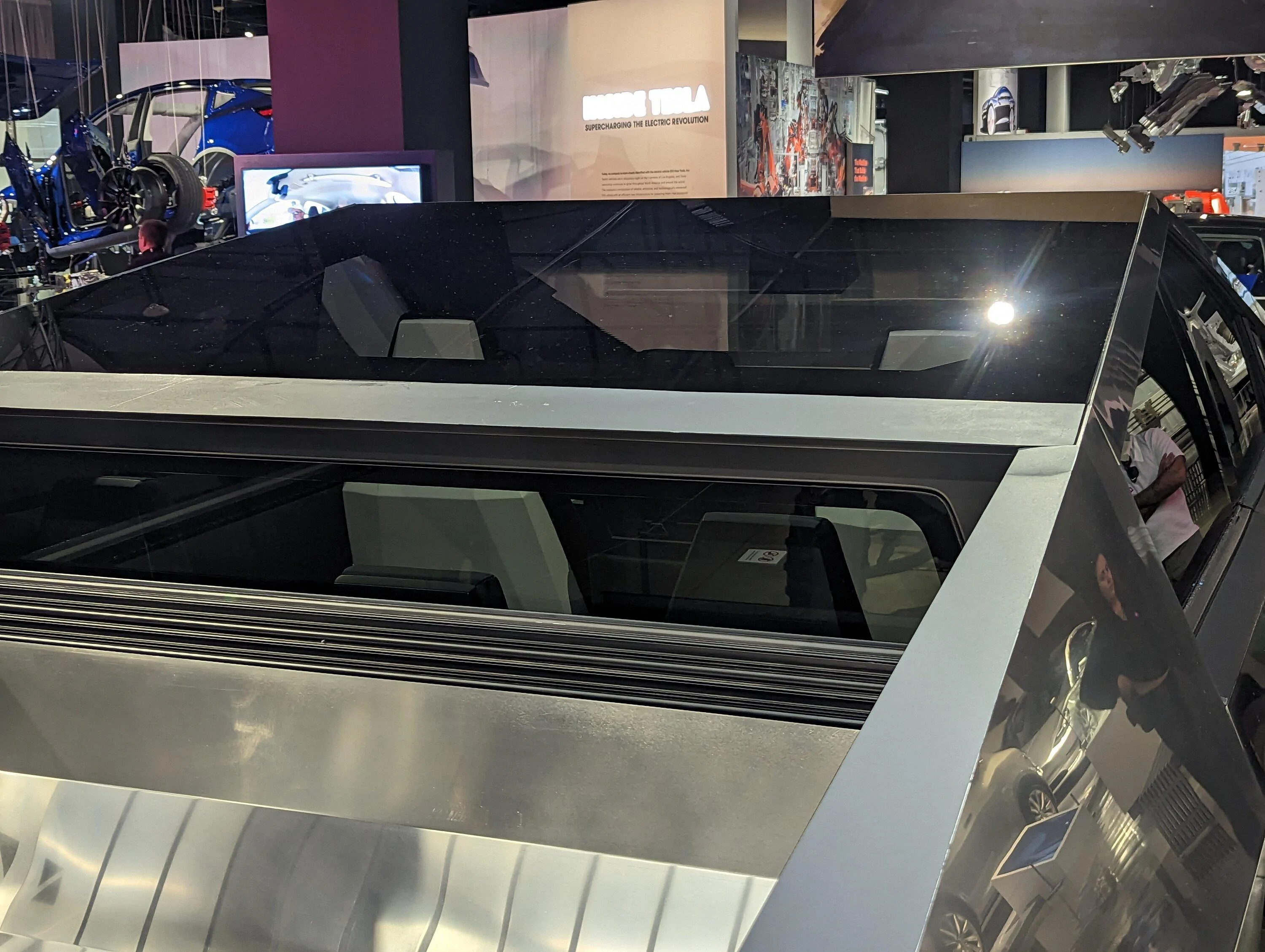 Tesla Cybertruck About that Overhang… PXL_20230111_210024915
