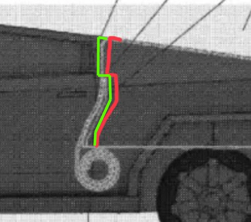 Tesla Cybertruck About that Overhang… vaultdrawing