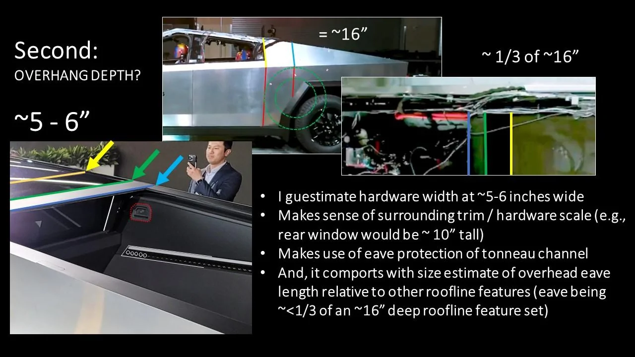 Tesla Cybertruck Pre-Production Proto Bed and Bulkhead Features Analysis Slide13