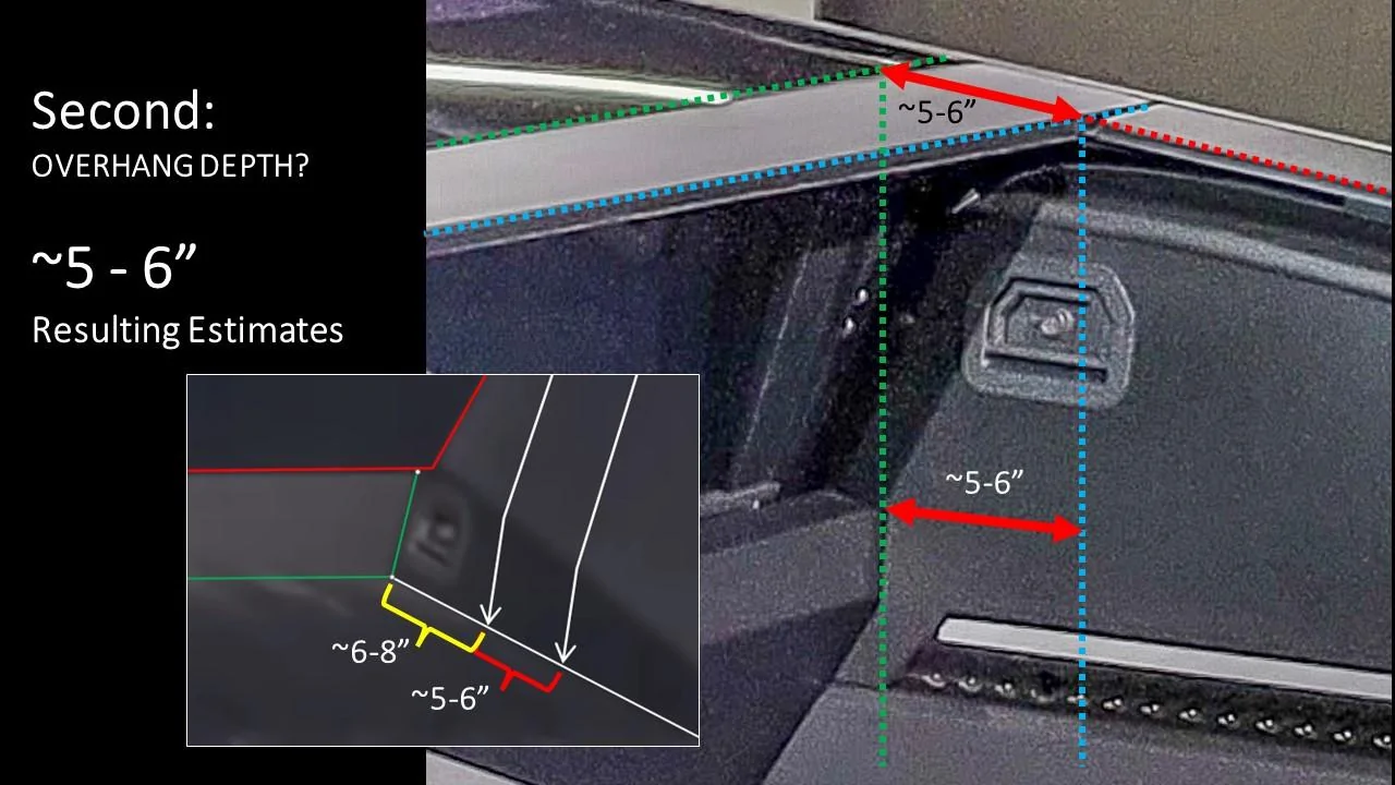 Tesla Cybertruck Pre-Production Proto Bed and Bulkhead Features Analysis Slide14
