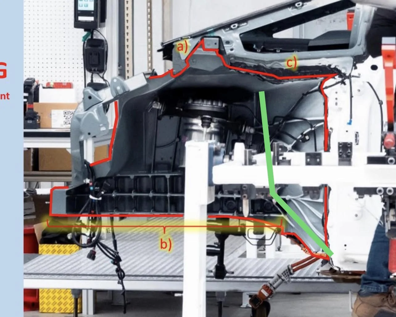 Tesla Cybertruck Cybertruck Front Casting Analysis (and Frunk Implications) - 3 vs 2 Chickens 217F887A-E54F-49F0-9918-0DB3B9696BD1