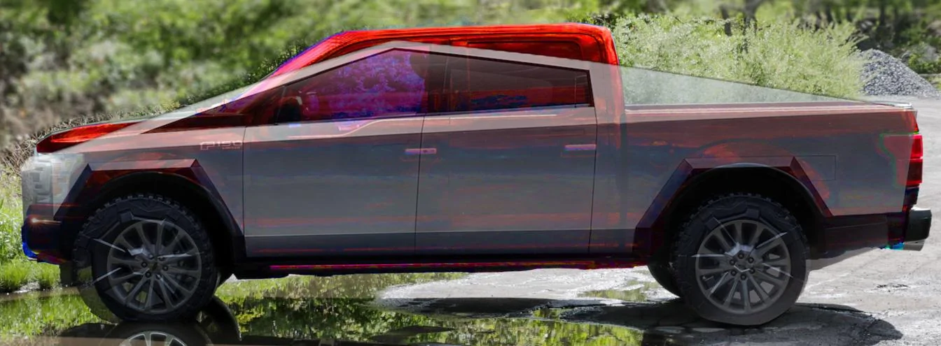 Tesla Cybertruck Cybertruck Supersized 0927F3FD-7A76-43D3-A56F-CBD52159A45B