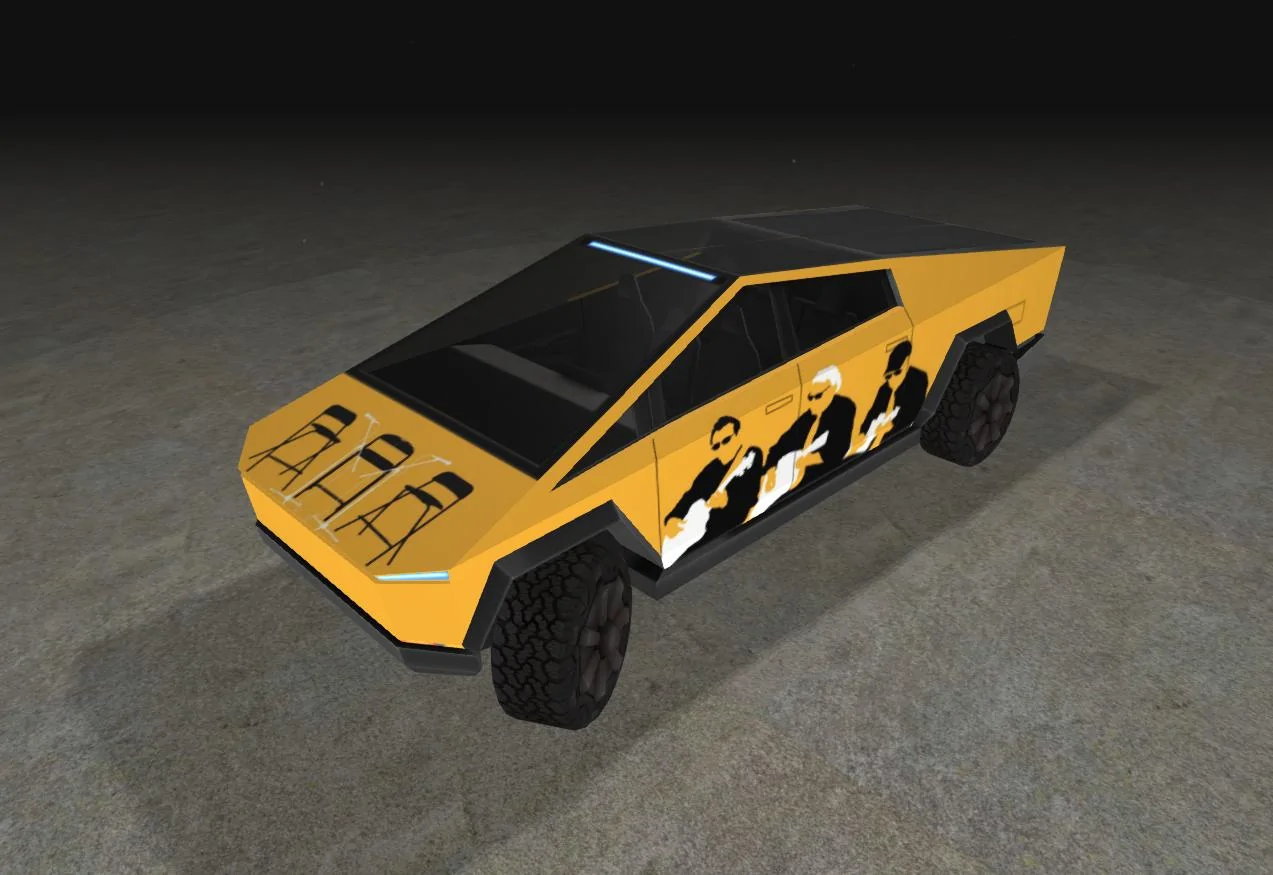 Tesla Cybertruck Cybertruck Configurator hack cybertruck front