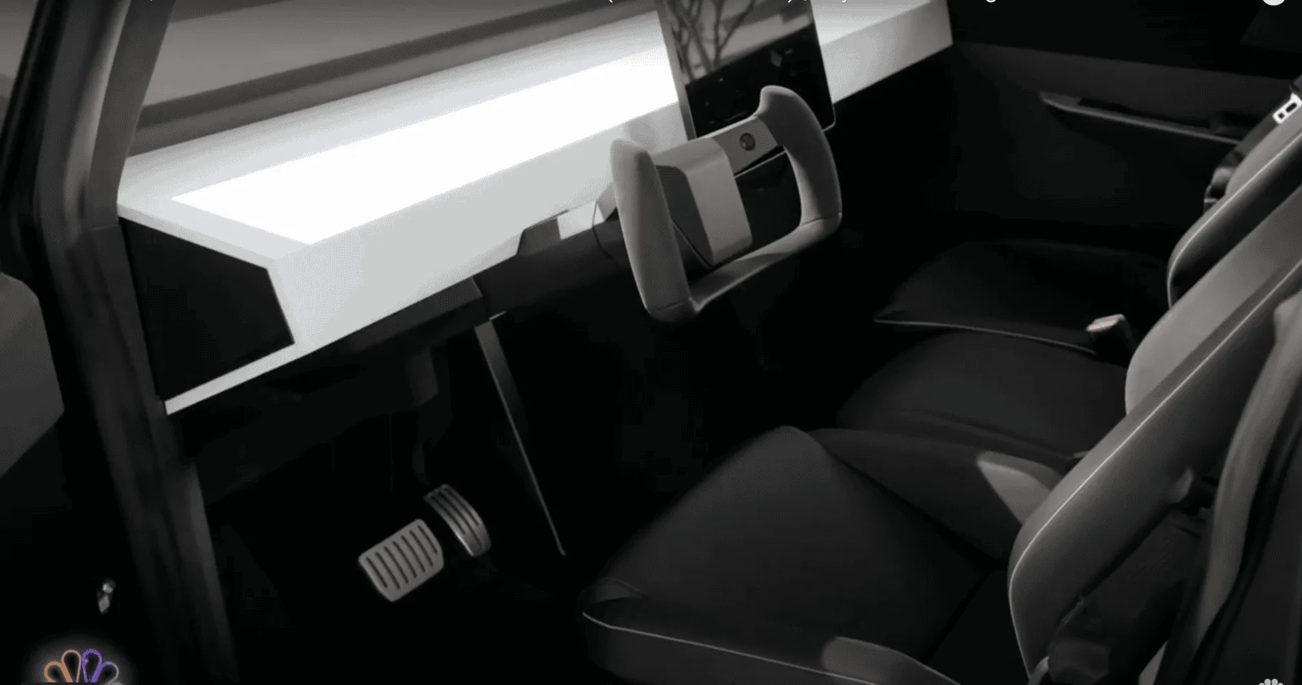 Tesla Cybertruck Steering wheel related Screen Shot 2020-05-28 at 11.47.27 pm