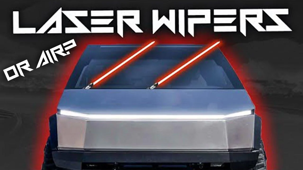 Tesla Cybertruck Cybertruck did NOT have windshield wipers & rear mirrors. What will it have INSTEAD? 057A4451-9514-4884-A6CB-44EC15CA8BAF