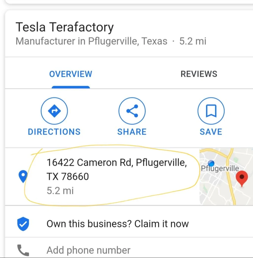 Tesla Cybertruck Report: Cybertruck Factory is headed to Austin Texas! 20200601_151649