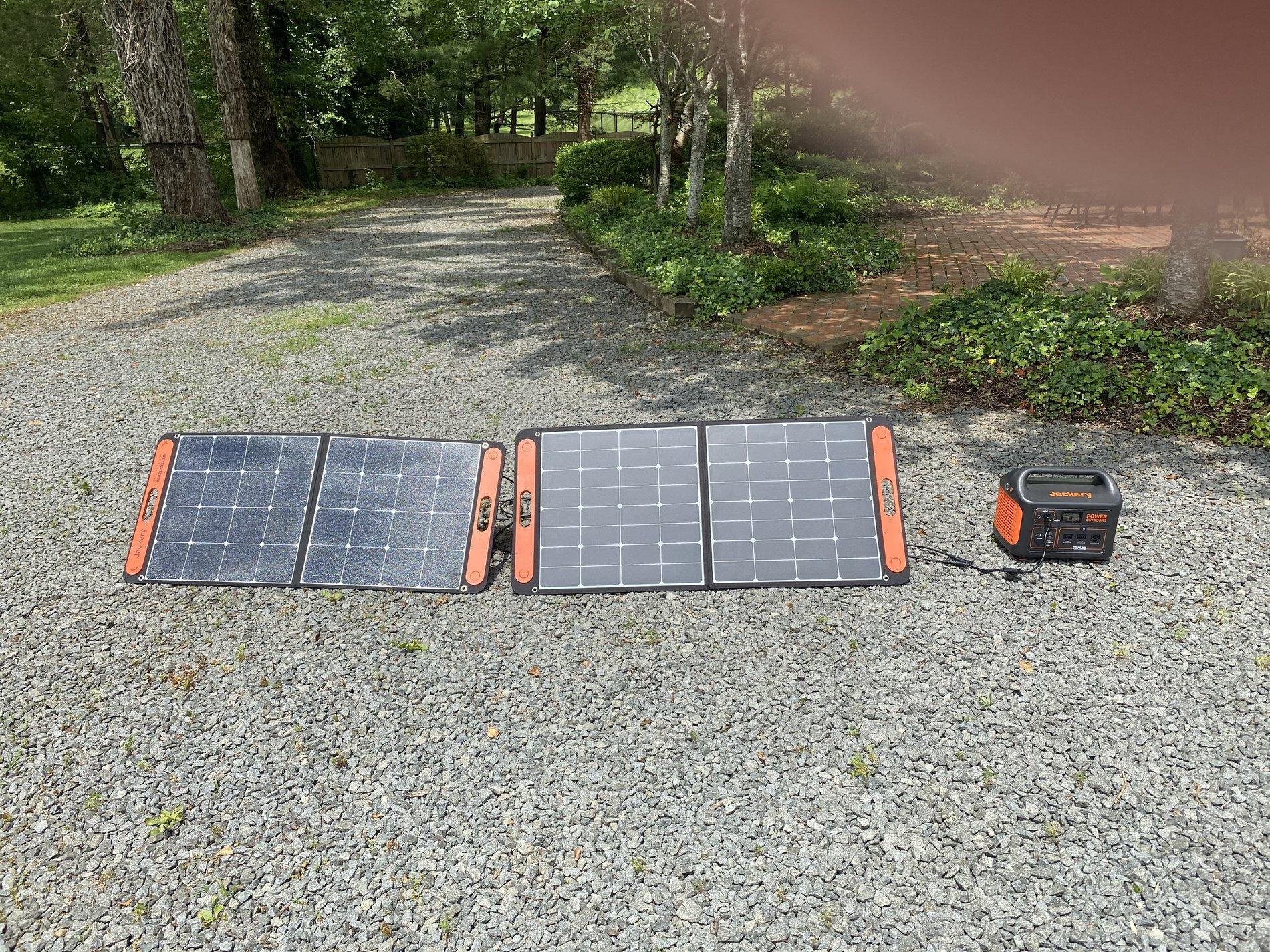 Tesla Cybertruck Charging directly from solar panels IMG_8963.JPG