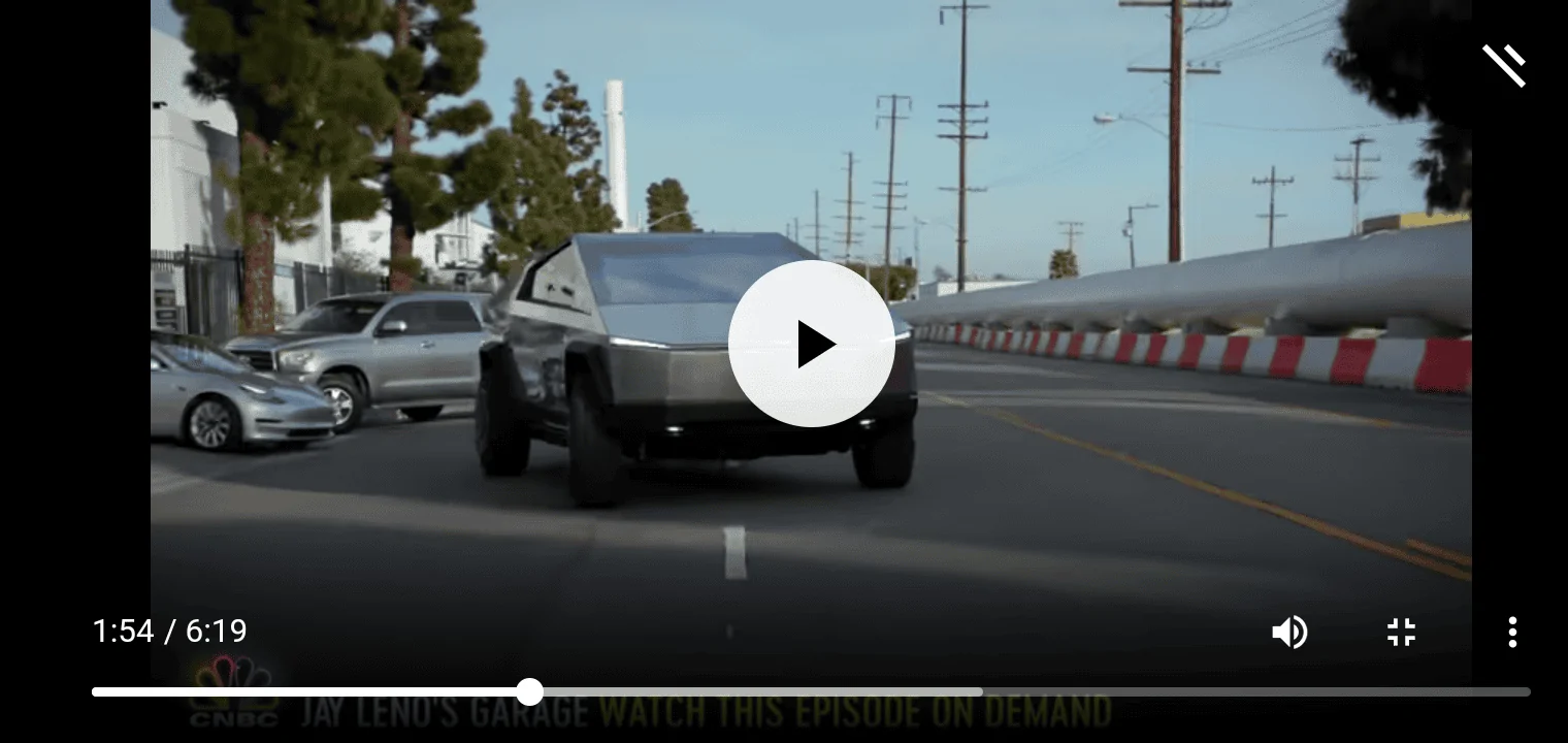 Tesla Cybertruck What's this? Are they fly window locks? Cameras for the Leno show? Rear window locks to fold it down? Screenshot_20200617-132553