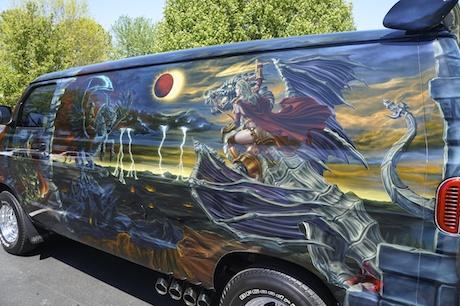 Tesla Cybertruck stainless steel laser engraving dsc08576