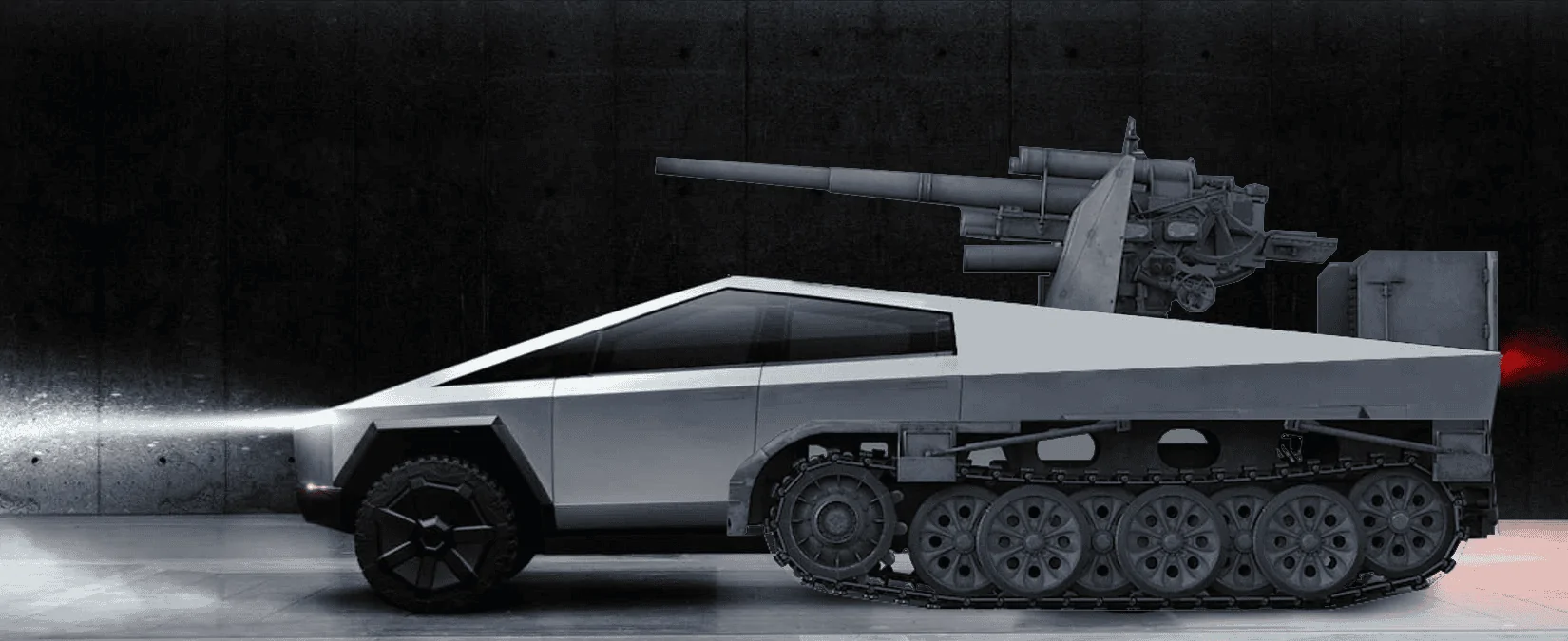 Tesla Cybertruck Cybertruck renderings and creations Cybertruck FLaK 88