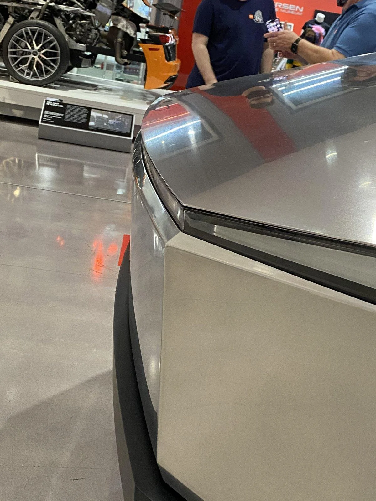 Tesla Cybertruck Cybertruck pics & videos from the Petersen Automotive Museum [Dates Extended Until July 5] 12A21704-6566-4387-8B01-FF3628035303