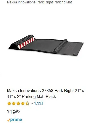 Tesla Cybertruck 5 inch clearance Parking Mat