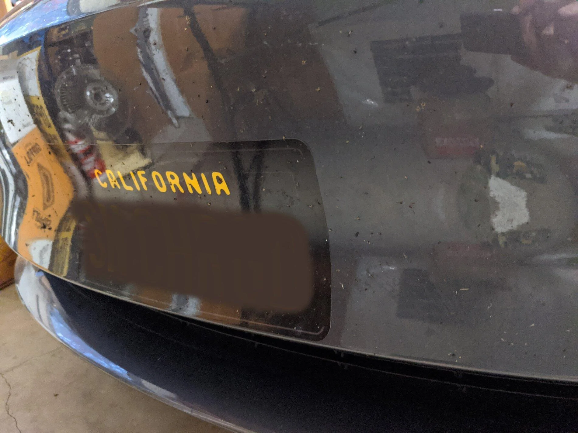Tesla Cybertruck REAR LICENSE PLATE IMG_20191207_155710