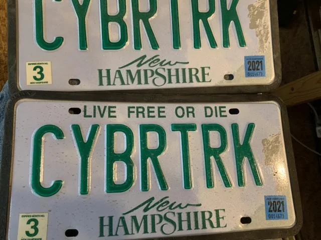 Tesla Cybertruck Custom license plate / vanity plate name for your Cybertruck? F166C9F8-9830-42F1-8E53-0CF969E93E13