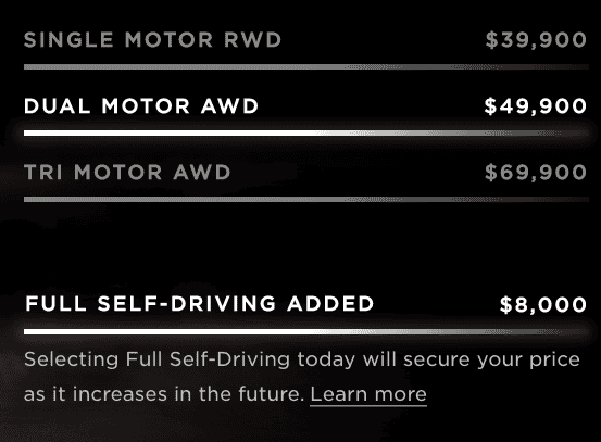 Tesla Cybertruck Price increase for the CyberTruck coming soon? Screen Shot 2020-07-15 at 9.04.08 AM