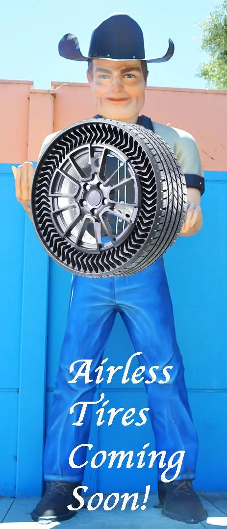 Tesla Cybertruck Airless Tires For Offroad? Airless tires soon