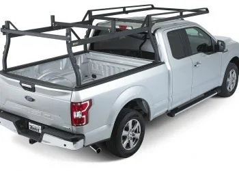 Tesla Cybertruck Lumber rack for carpentry render rack-it-square-tube-2-350x250