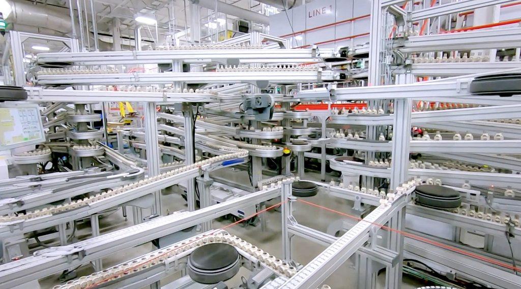Tesla Cybertruck Tesla’s cobalt-free efforts are being closely watched by LG Chem, Samsung ahead of Battery Day sla-gigafactory-battery-cell-production-1-1024x569