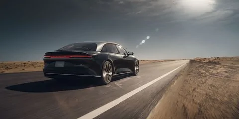Tesla Cybertruck Lucid Air EV Has a Projected 517 Miles of Range, and We Saw 458 Miles on a Real-World Ride-Along lucid-air-beauty-shot-web-1597084770.jpg?crop=0
