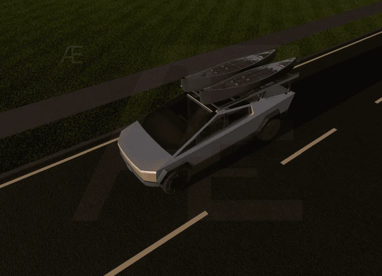 Tesla Cybertruck Racks at Sunrise CT-Rack 008 - SWM-Sunris