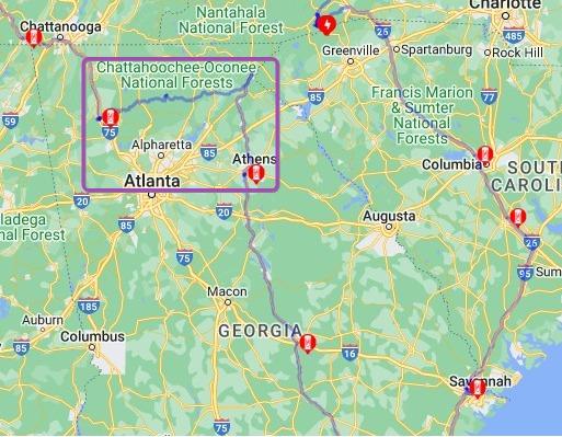 Tesla Cybertruck Feeling left out in North Georgia mountains… TWFhJGN