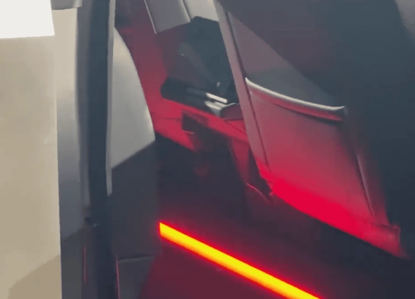 Tesla Cybertruck Potential Rear Touchscreen in Cybertruck 1685146399877