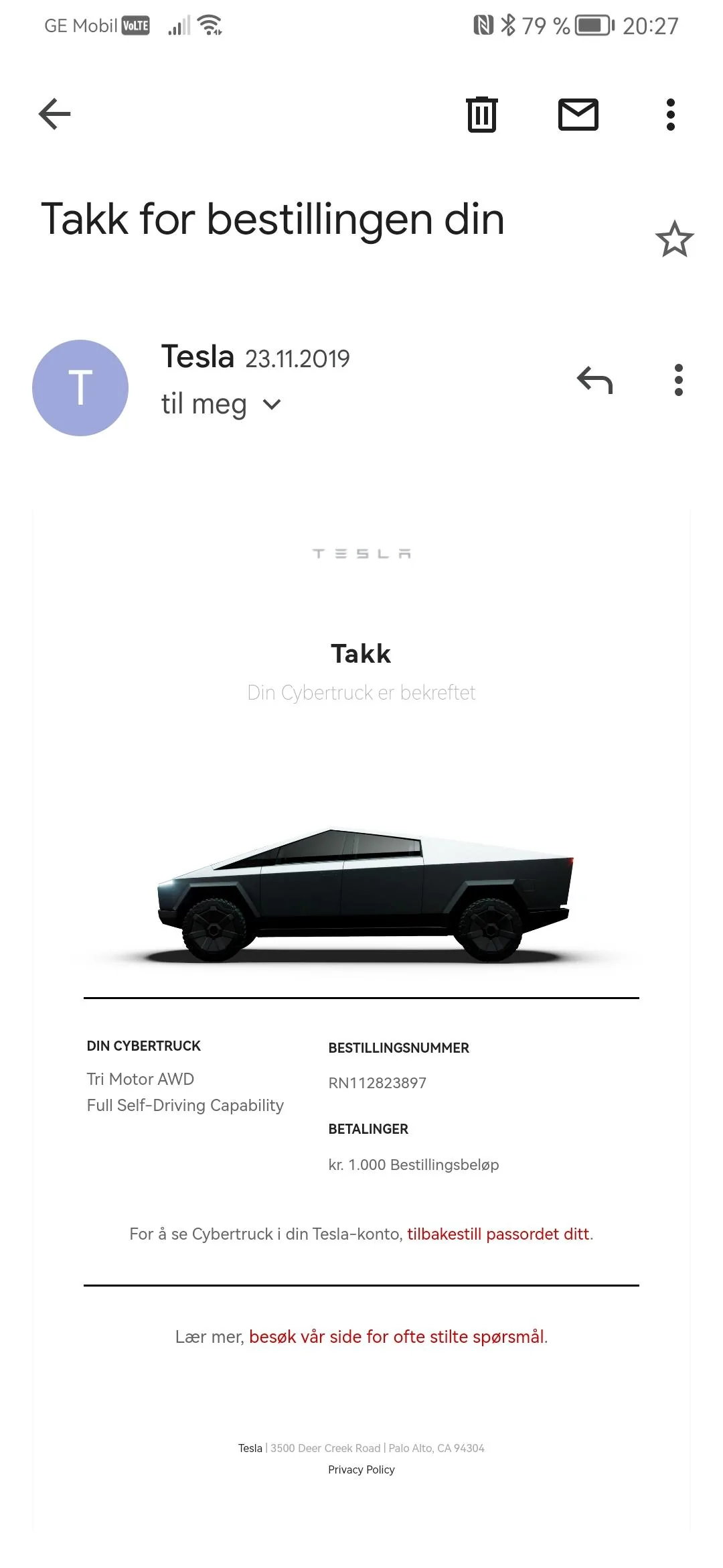 Tesla Cybertruck RN112823897 Screenshot_20230214_202701_com.google.android.gm