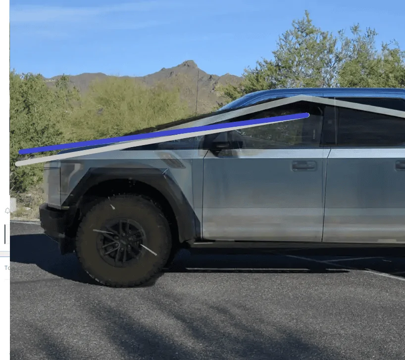 Tesla Cybertruck Leaked interior Cybertruck photo! 1685636359375