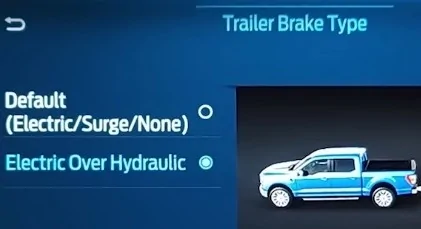 Tesla Cybertruck Tow hitch, electrical connection and in cab brake controller sqmCNt6