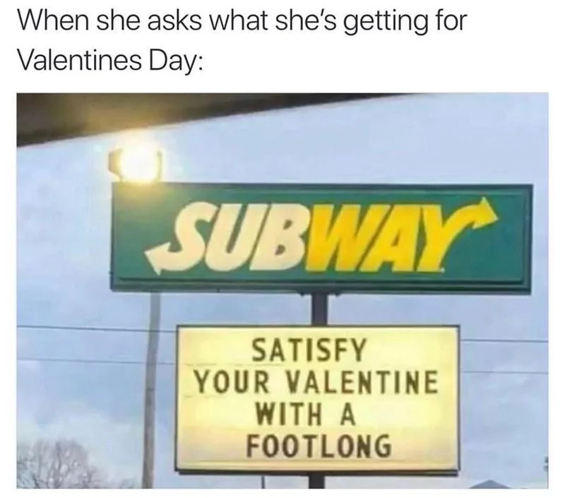 Tesla Cybertruck Cybertruck has dual 8" subwoofers! 🔊 🔊 unny-meme-about-valentines-day-and-subway-footlong