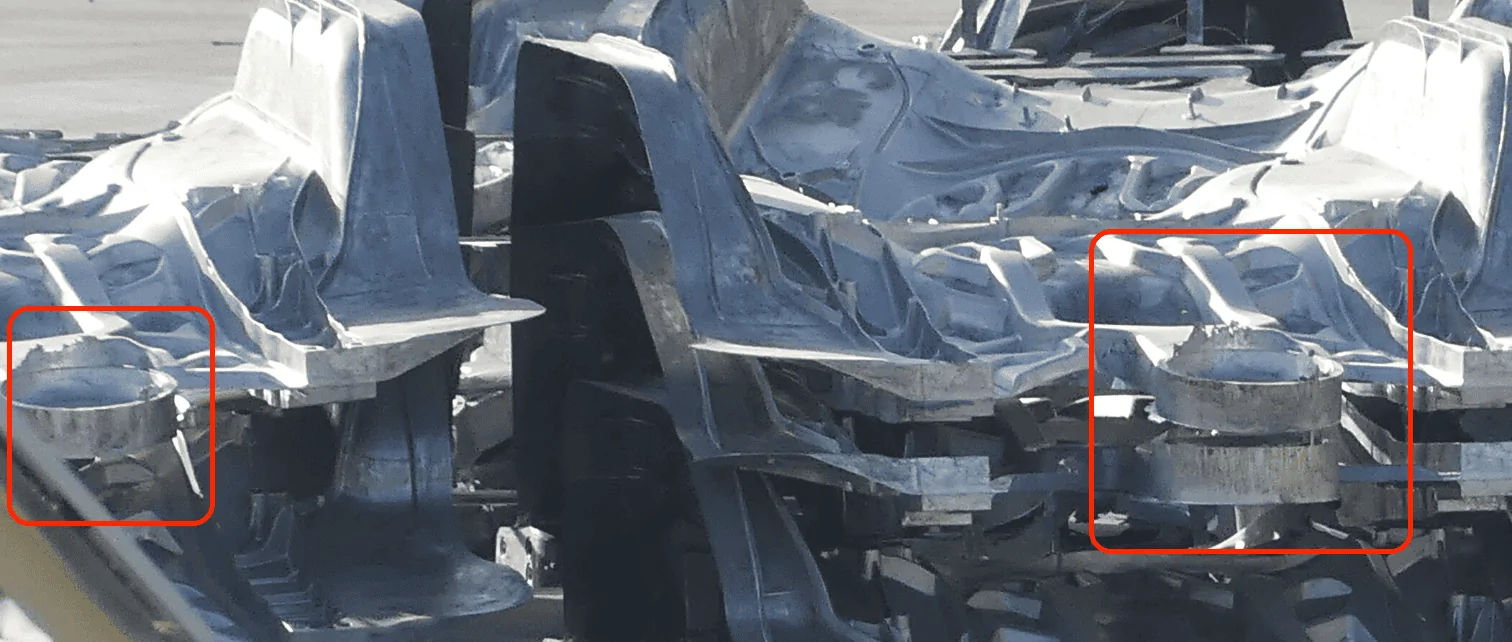 Tesla Cybertruck More Cybertruck Castings Pile Up at GFTX!? (06.02.23) 1686108916745