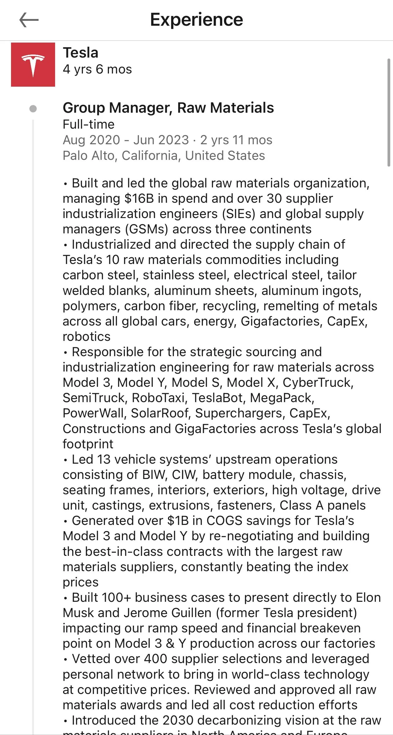 Tesla Cybertruck Tesla Cybertruck Materials Supply Chain Leader (El Akkari) Leaves For Rivian EB6FA241-2063-4141-A9C5-C4DFEAB2A36B