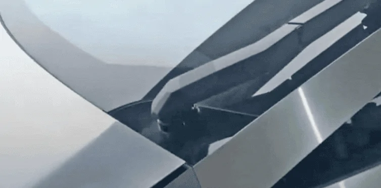 Tesla Cybertruck Anyone concerned about the sunlight and heat build up under the large windshield surface? 1686667672515
