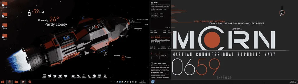 Tesla Cybertruck Has anyone made an MCRN (The Expanse) themed wrap? MCRN