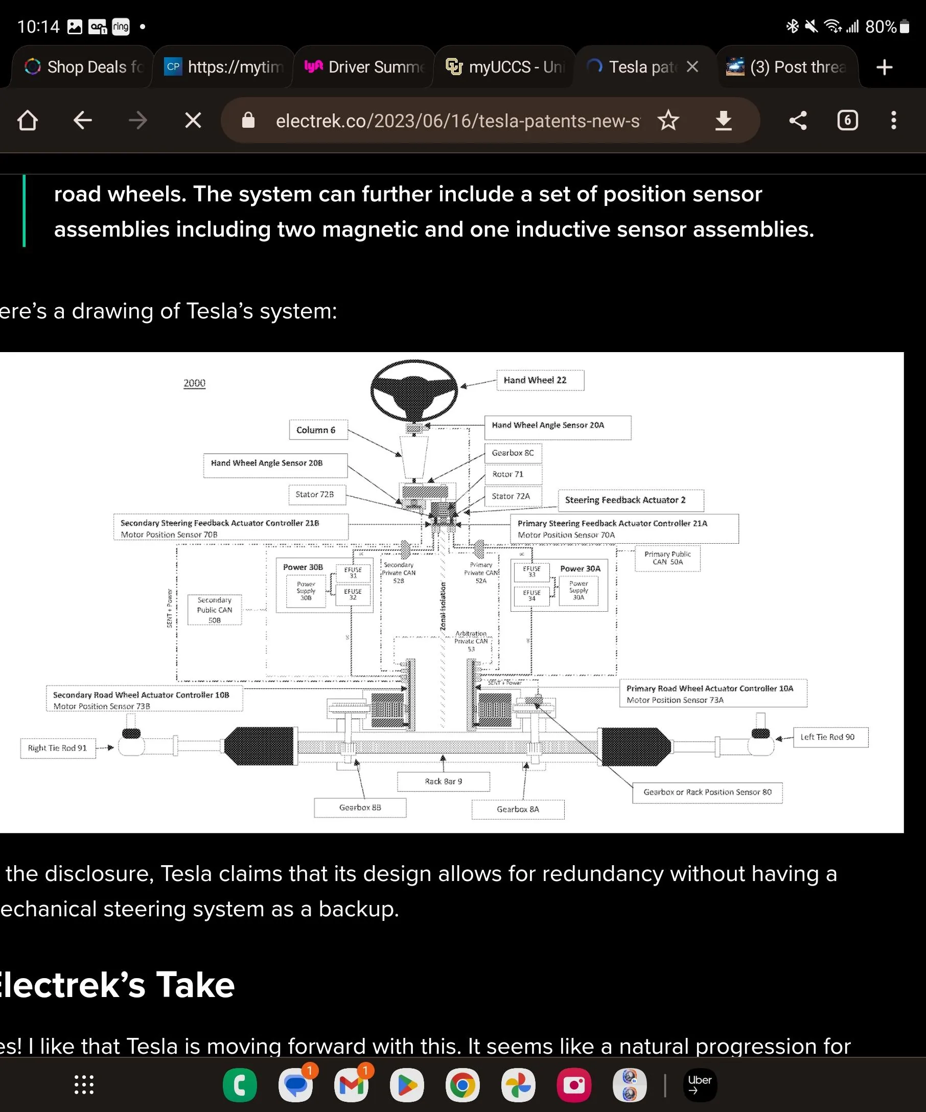 Tesla Cybertruck Steer by wire confirmed? Screenshot_20230616_101439_Chrom