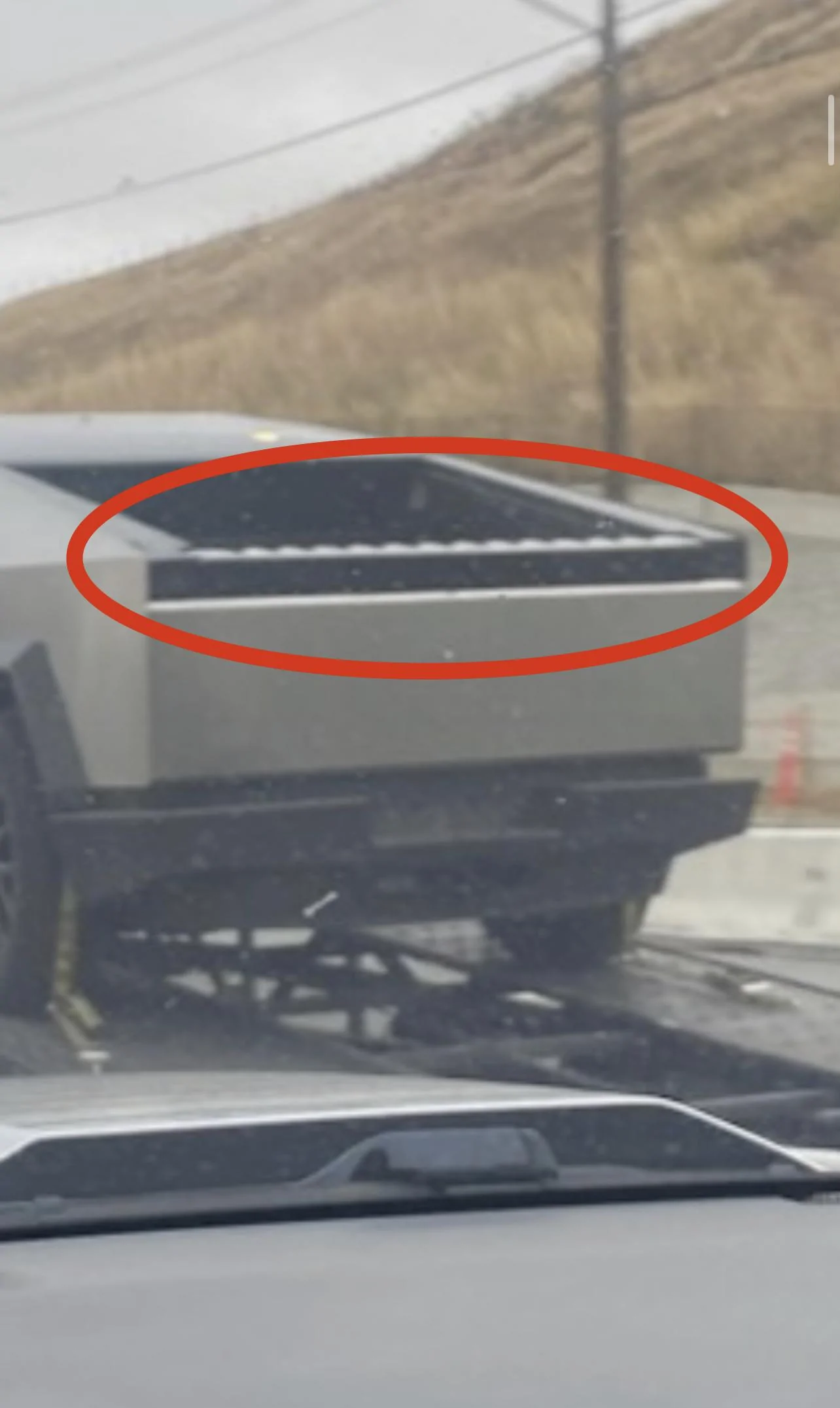 Tesla Cybertruck 2 CybertruckS (plural) Trailered Tow Through Stockton CA! 7E3A159A-E979-4E10-A2AE-41DBE2784816