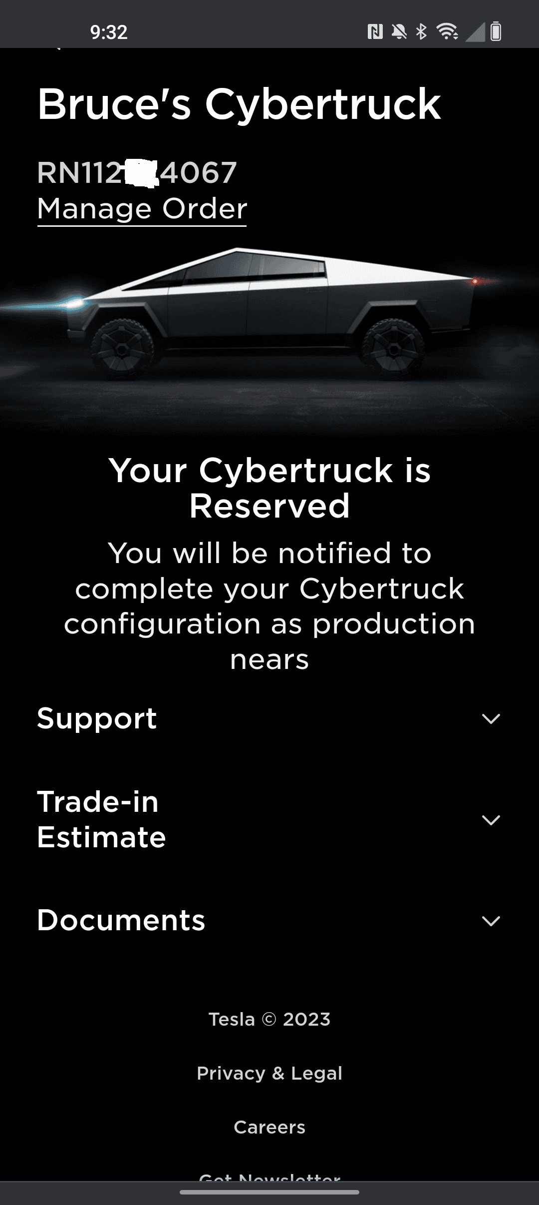 Tesla Cybertruck New updated Cybertruck order page! 1687604955731