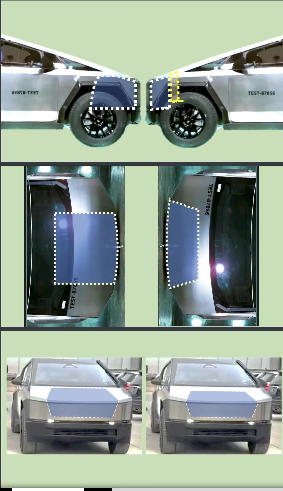 Tesla Cybertruck Cybertruck Front Casting Analysis (and Frunk Implications) - 3 vs 2 Chickens F87286D6-726A-4699-8819-022EA4A17D76