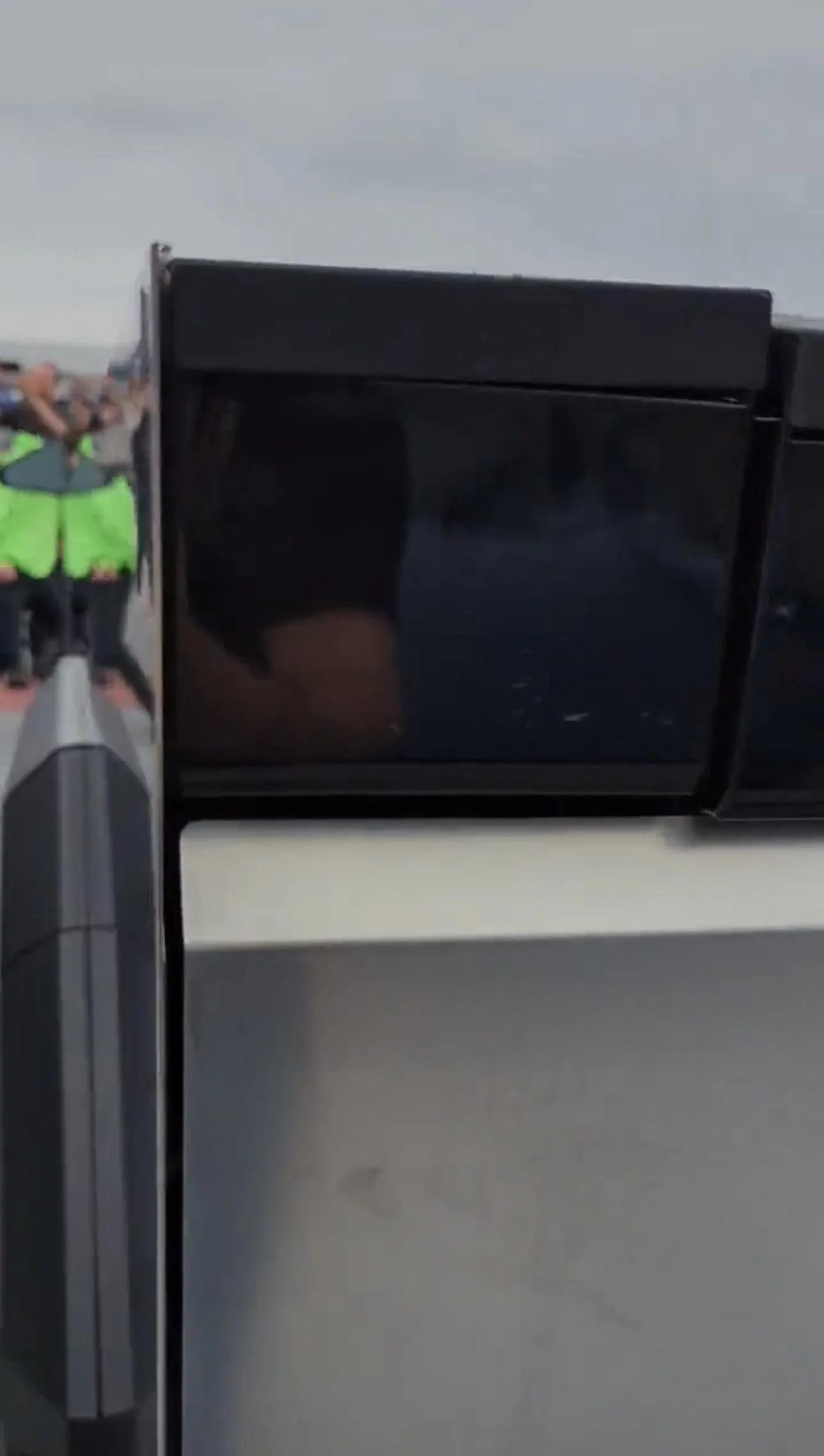 Tesla Cybertruck Franz breaks out Cybertruck for Cars And Coffee @ Petersen! Driving & closeup! Tonneau! 2D648174-BB63-4894-926B-369B8E619595