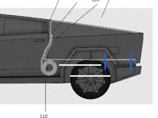 Tesla Cybertruck Cybertruck vault sub-trunk fully opened! + Tonneau cover and tailgate lowering in action! L4IZ1m2