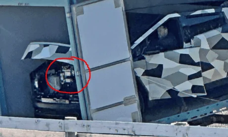 Tesla Cybertruck Spotted Cybertruck NZ Winter Testing! Frunk Open View! 1687983614176