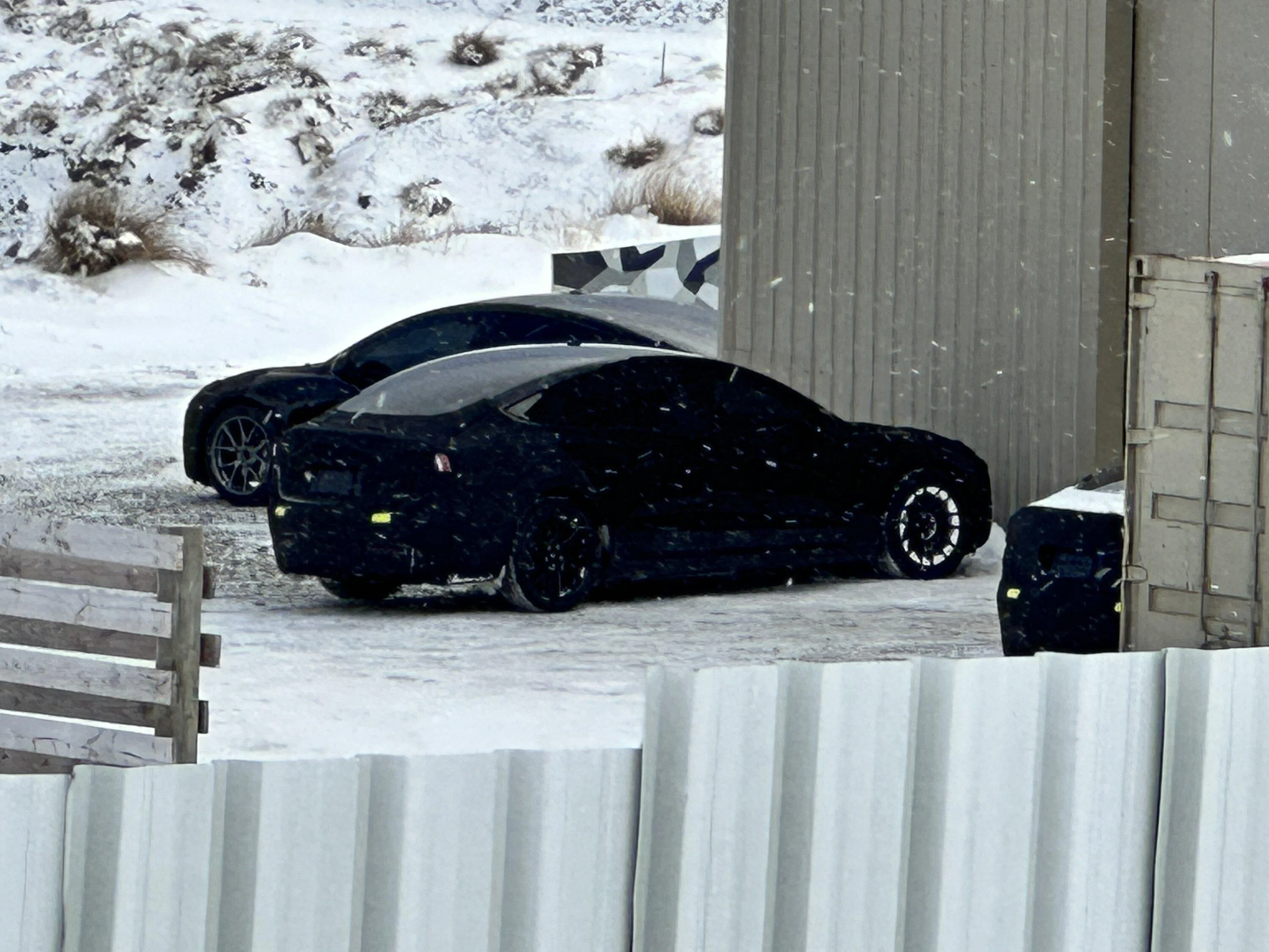 Tesla Cybertruck 2nd Cybertruck and entire Tesla S3XY Family in New Zealand for winter testing! IMG_0388