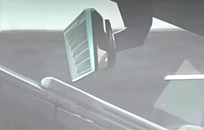 Tesla Cybertruck Rear view mirror display screen confirmed in closeup photo? cybertruck rear view mirror display screen