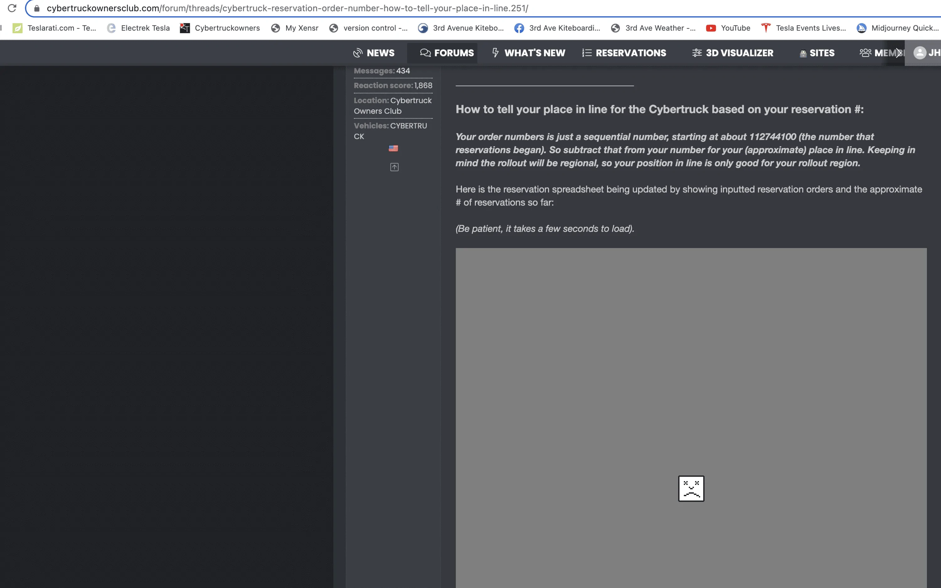 Tesla Cybertruck . Screenshot 2023-07-03 at 3.22.27 PM