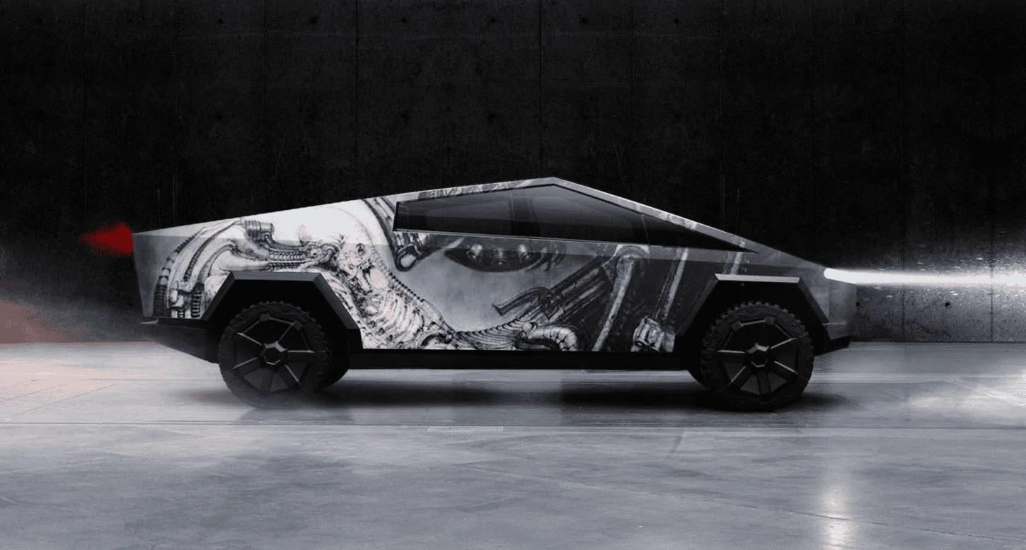 Tesla Cybertruck Design your own Cybertruck Wrap (Interactive Web Site) 1688432049344