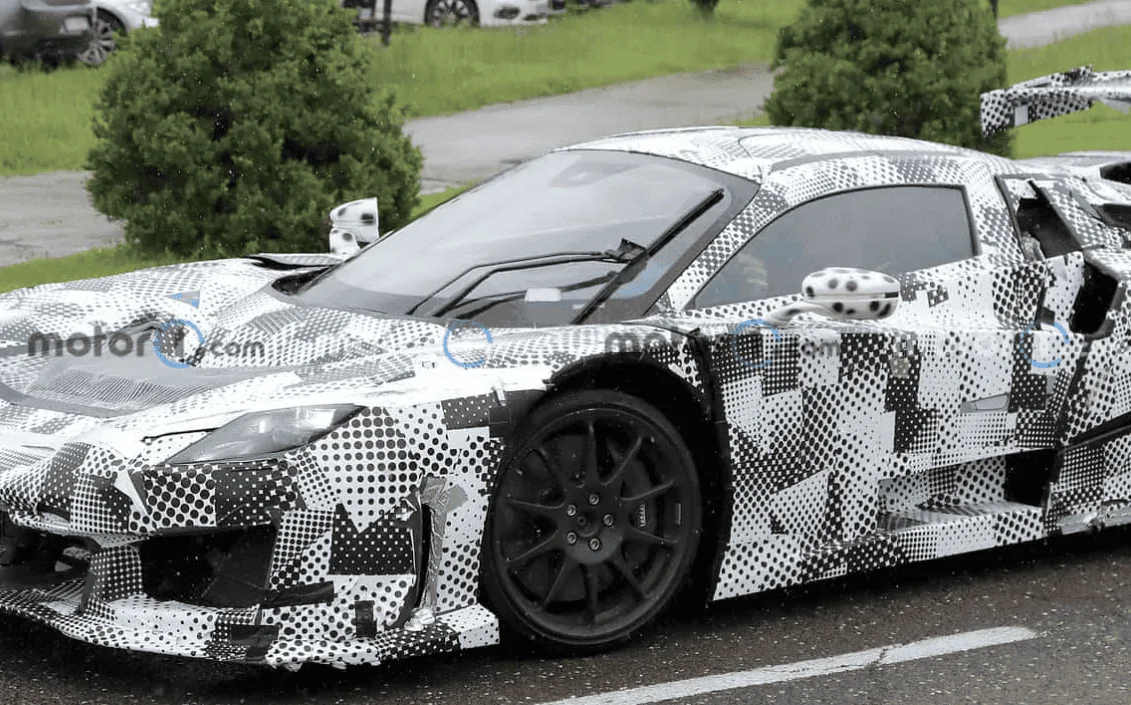 Tesla Cybertruck FERRARI Hypercar channels its inner Cybertruck 1688497910514