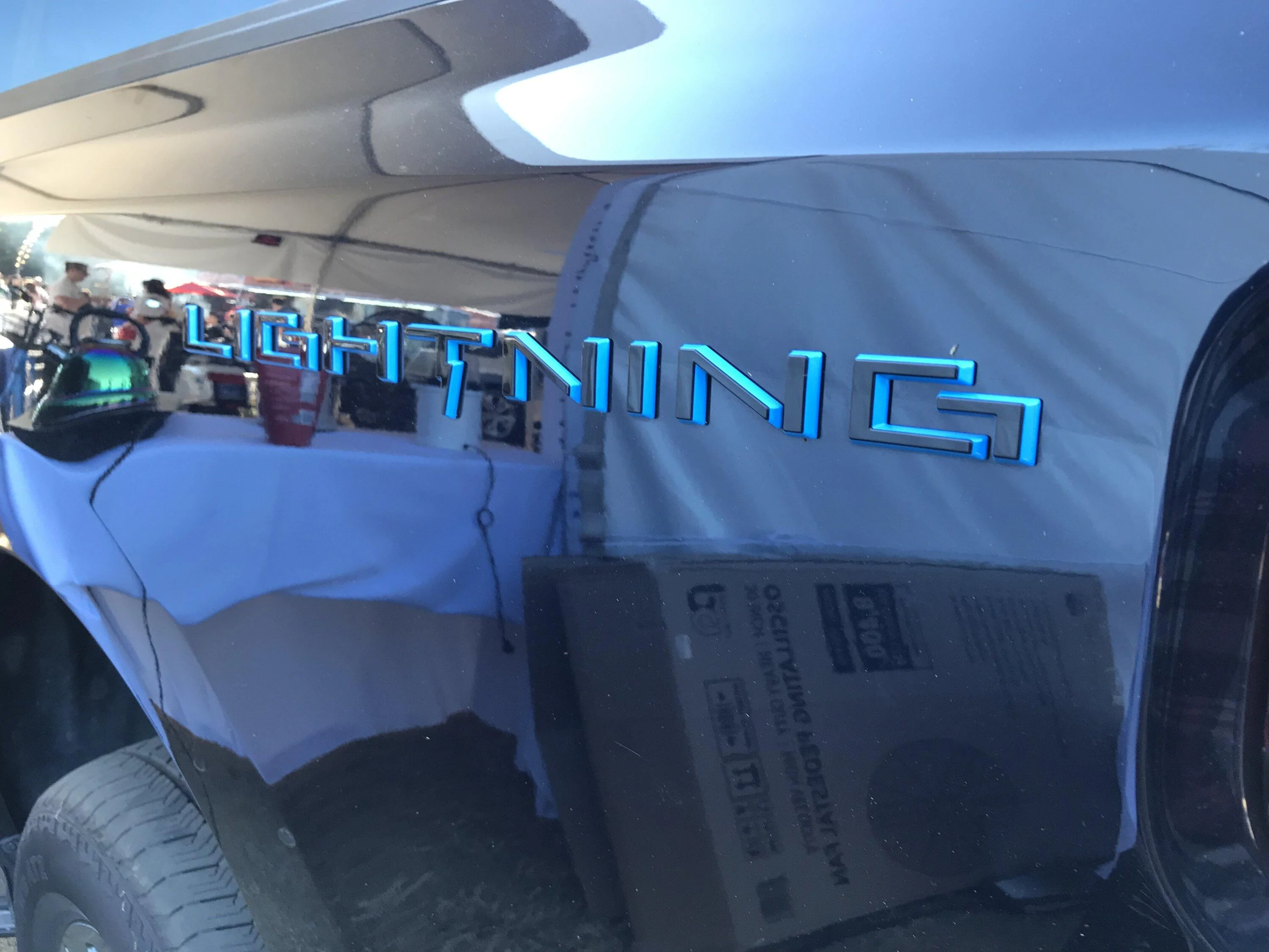Tesla Cybertruck Lightning frunk and outlets C7AB18EE-031F-492D-AB6A-E28F15A51E22